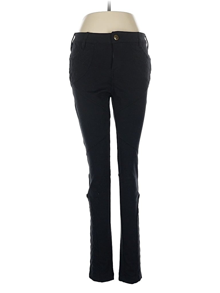 Pre-owned Free People Casual Pants In Black