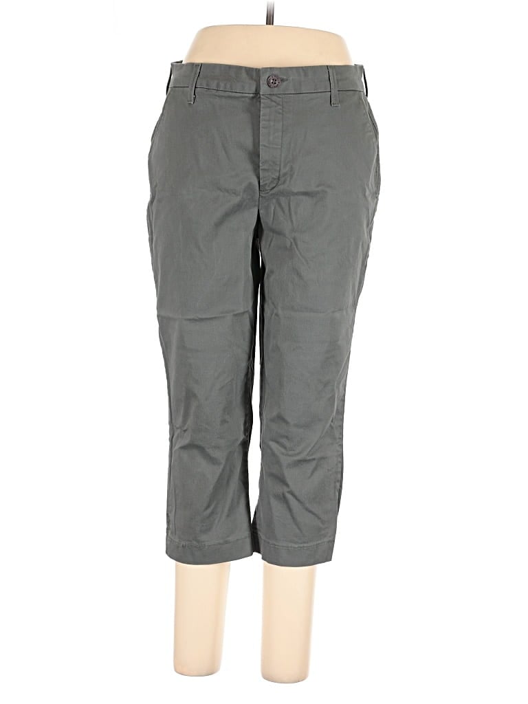 Pre-owned Nydj Casual Pants In Gray