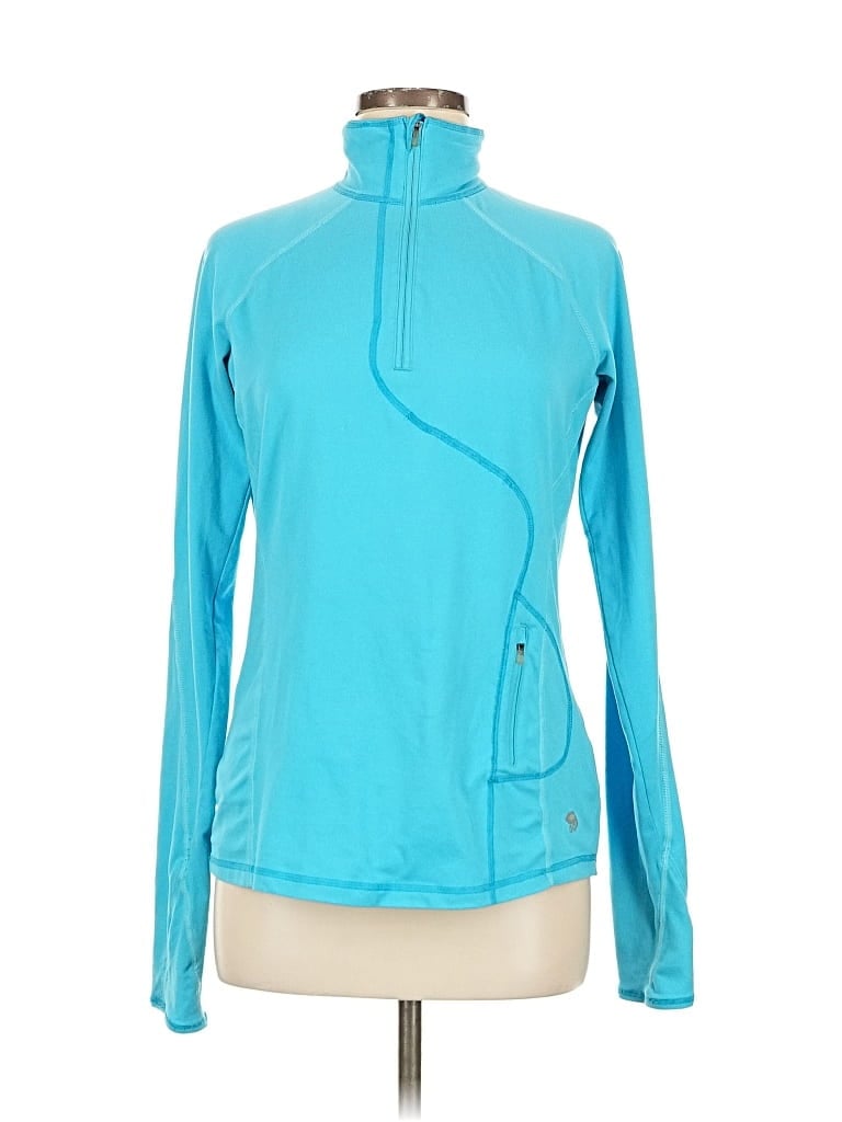 Pre-owned Mountain Hardwear Long Sleeve T-shirt In Blue