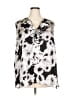 East Adeline 100% Polyester Silver Gray Sleeveless Blouse Size 3X - photo 1