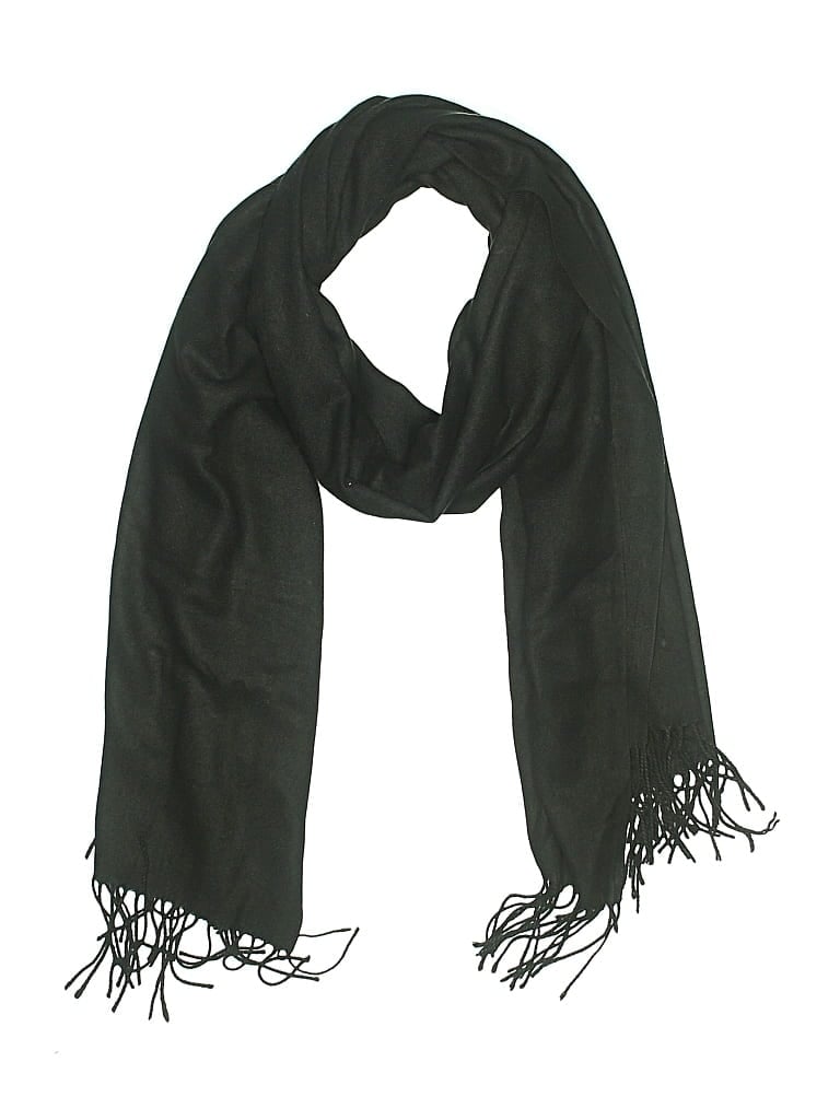 Pre-owned Unbranded Scarf In Black