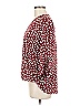Weston 100% Polyester Burgundy 3/4 Sleeve Blouse Size M - photo 5