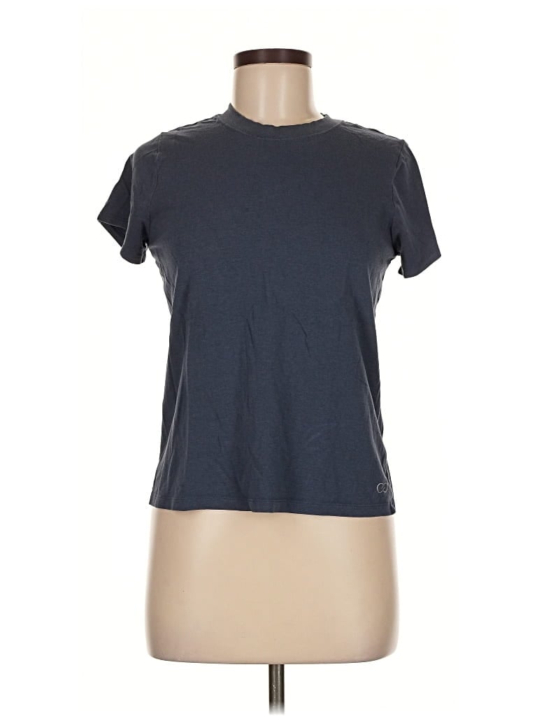 Pre-owned Calia Short Sleeve T-shirt In Gray