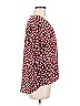 Weston 100% Polyester Burgundy 3/4 Sleeve Blouse Size M - photo 4