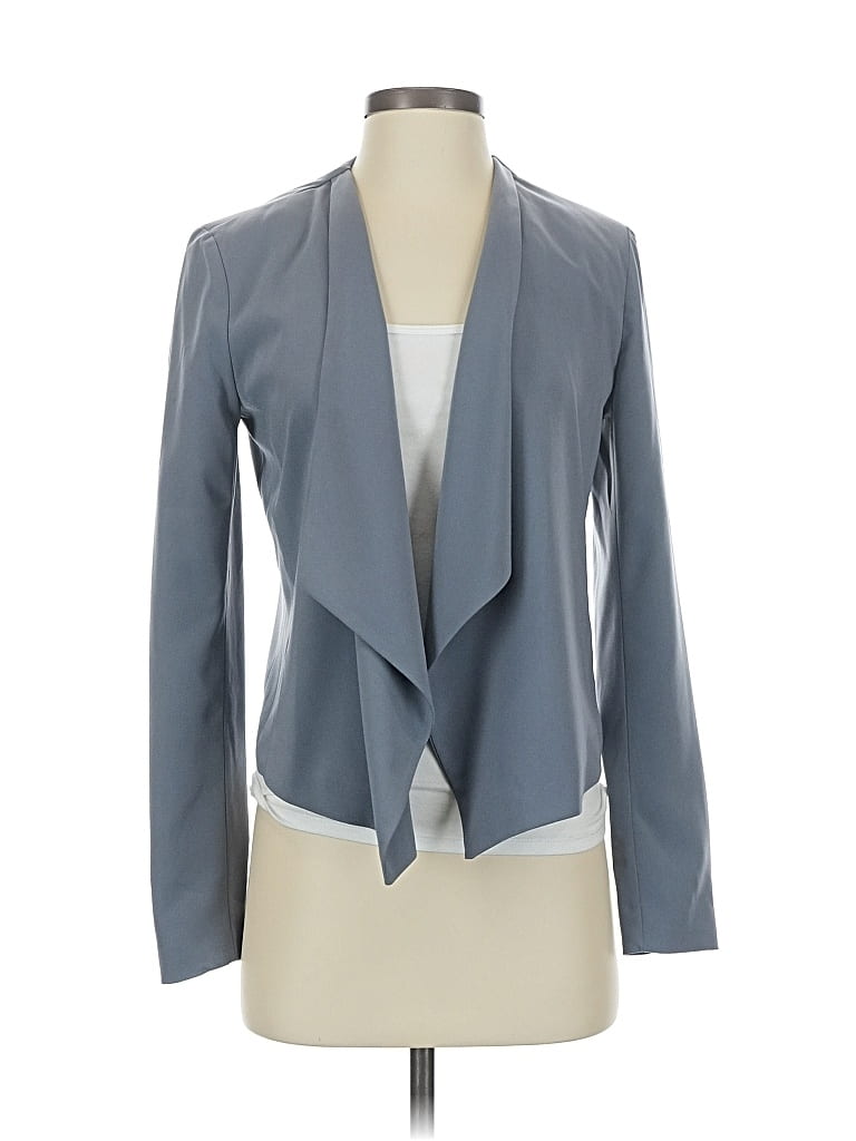 Pre-owned Banana Republic Factory Store Blazer Jacket In Gray