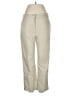 Maggie Lane 100% Polyester Solid Ivory Casual Pants Size 6 - photo 1