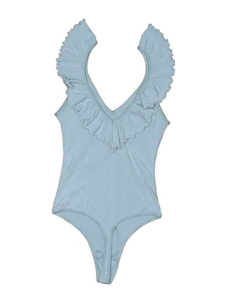 Pre-owned Wilfred Bodysuit In Blue