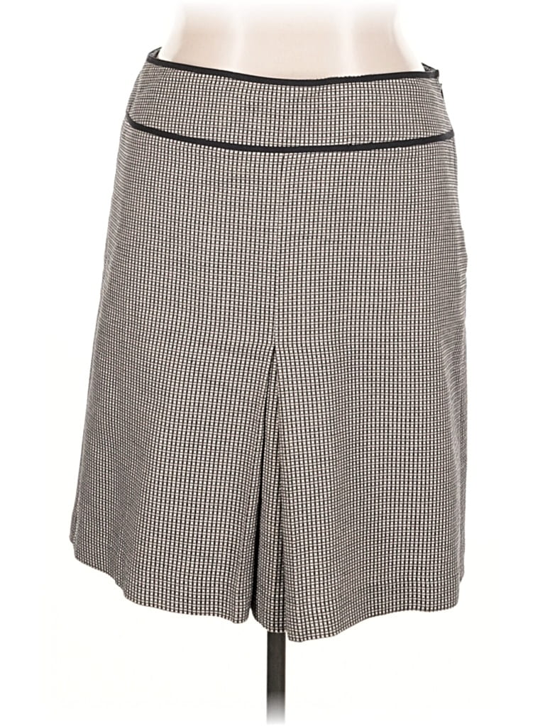 Pre-owned Ann Taylor Loft Casual Skirt In Gray