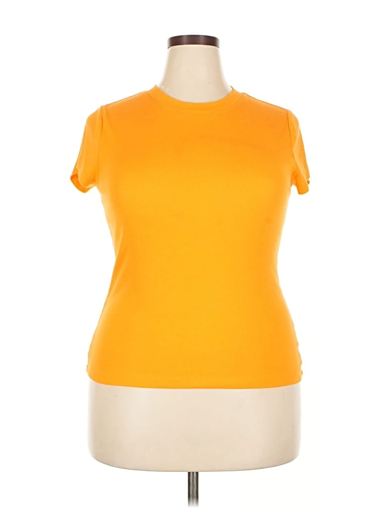 Pre-owned A New Day Cardigan Sweater In Orange