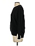 Unbranded 100% Polyester Solid Black Pullover Sweater Size S - photo 5