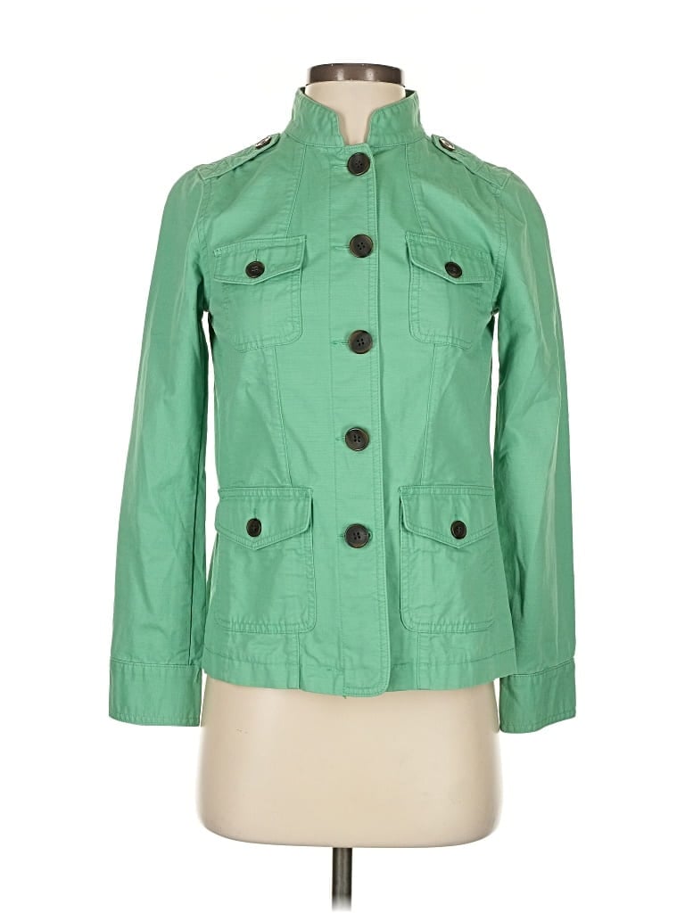 Pre-owned Talbots Jacket In Green