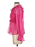 Assorted Brands Pink Long Sleeve Blouse Size S - photo 5
