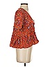 Madewell Orange Short Sleeve Blouse Size XXS - photo 4