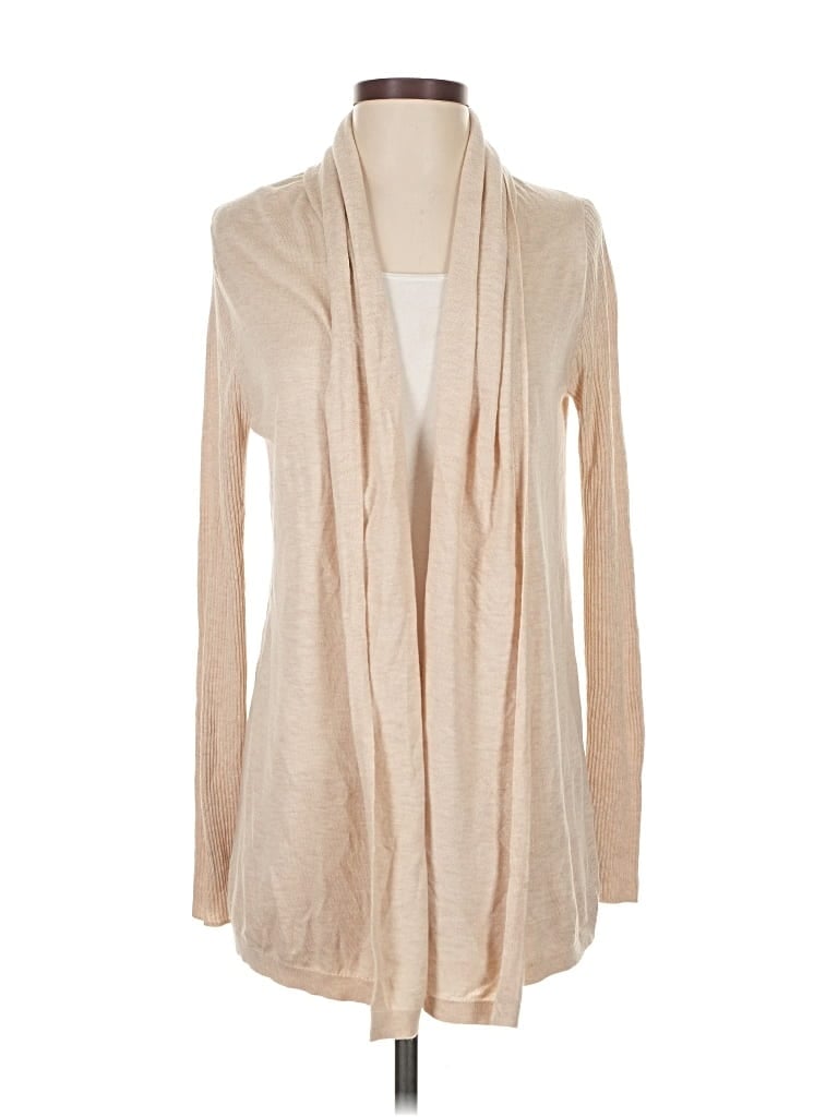 Pre-owned Ann Taylor Loft Cardigan Sweater In Brown