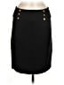 Express Solid Black Formal Skirt Size 6 - photo 1