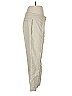 Maggie Lane 100% Polyester Solid Ivory Casual Pants Size 6 - photo 4