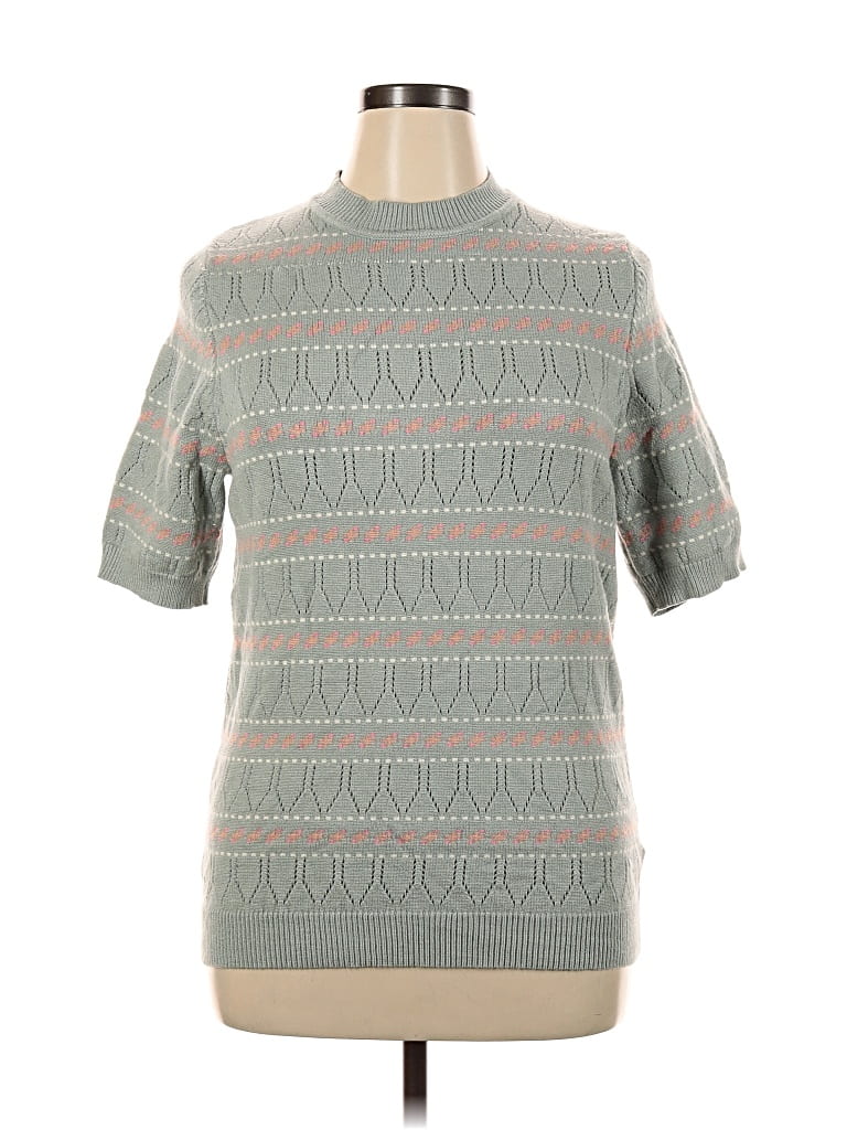 Pre-owned Polagram Pullover Sweater In Gray