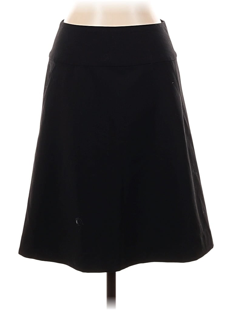 Pre-owned Banana Republic Wool Skirt In Black