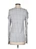 Studio M Gray Long Sleeve Top Size S - photo 2