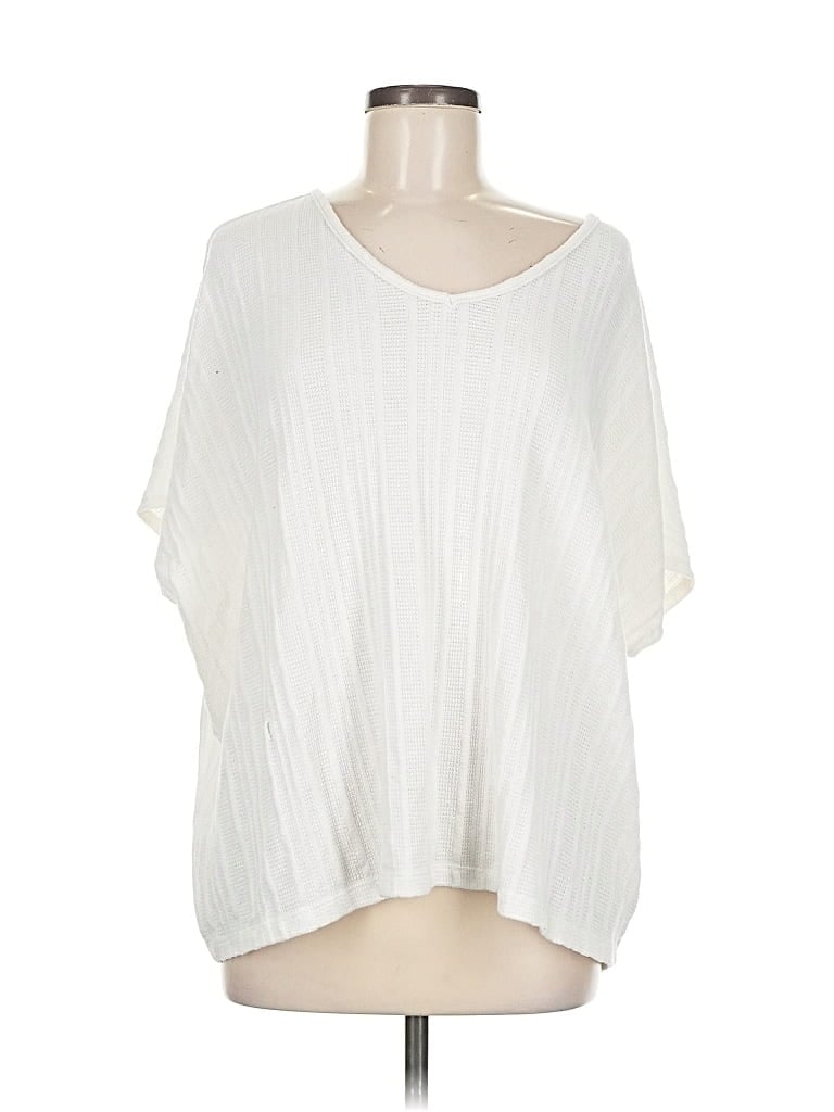 Pre-owned White Birch Short Sleeve T-shirt In White