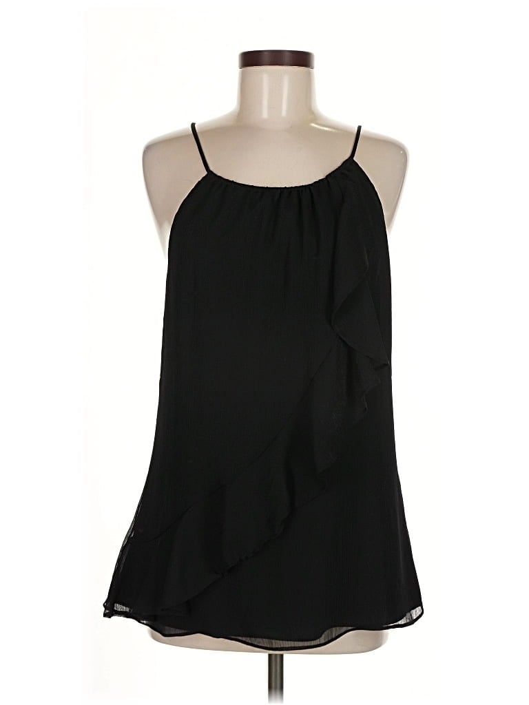 Pre-owned Banana Republic Factory Store Sleeveless Blouse In Black