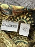 Chico's Animal Print Teal Long Sleeve Blouse Size Sm (0) - photo 3