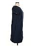 Donna Morgan Solid Blue Casual Dress Size 14 - photo 4