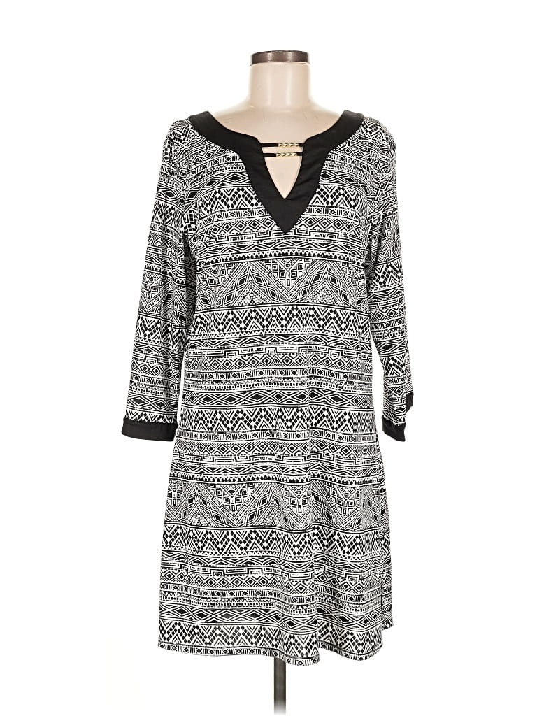 Pre-owned Dotti Casual Dress In Gray