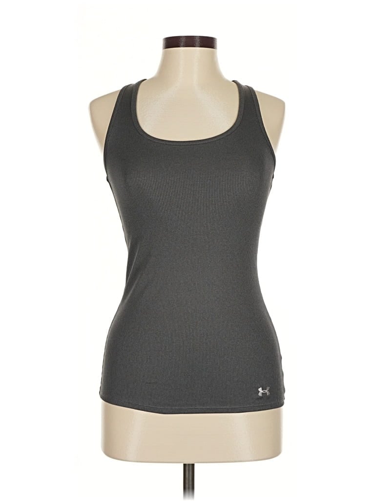Pre-owned Under Armour Active Tank Top In Gray