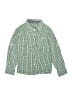 BIENZOE 100% Cotton Checkered-gingham Green Long Sleeve Button-Down Shirt Size 7 - 8 - photo 1