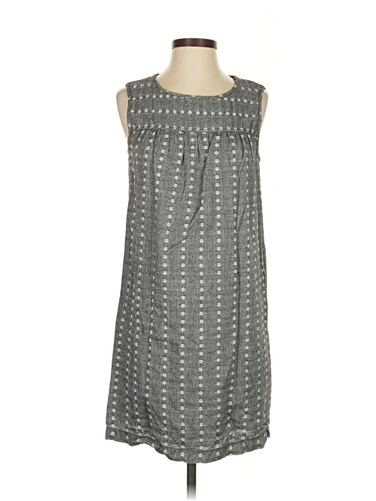 Pre-owned Max Studio Casual Dress In Gray