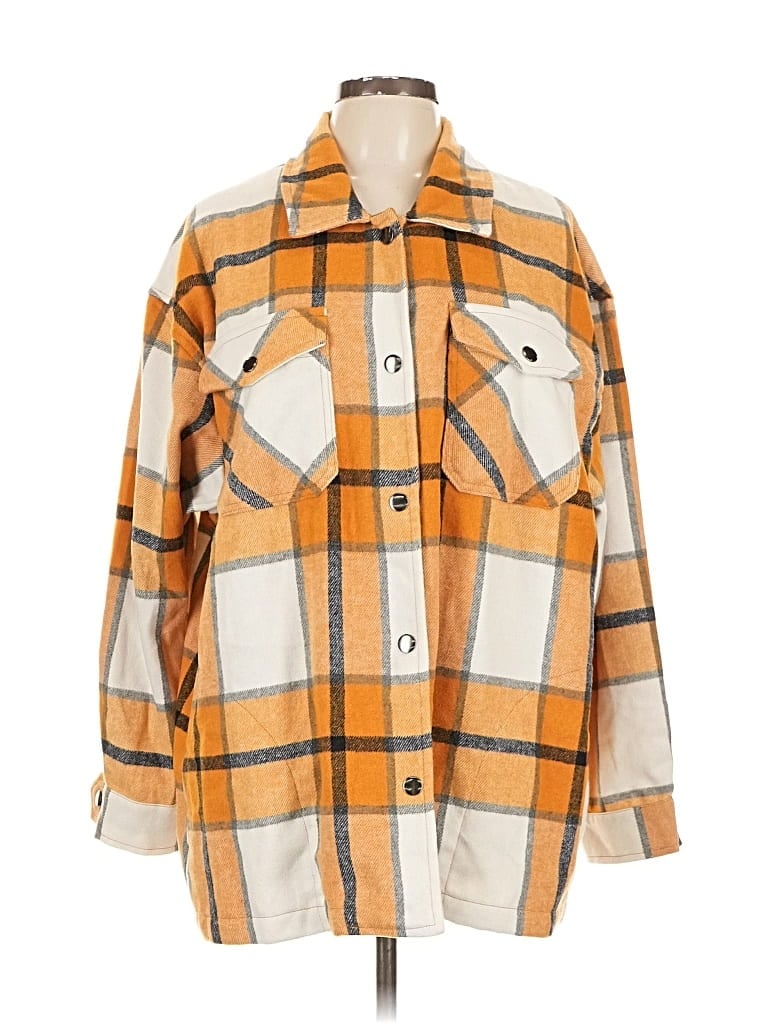 Pre-owned Hfx Jacket In Orange