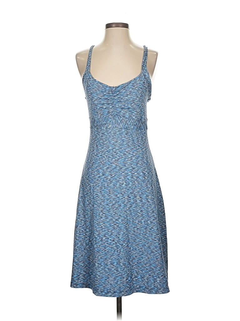 Pre-owned Prana Casual Dress In Blue