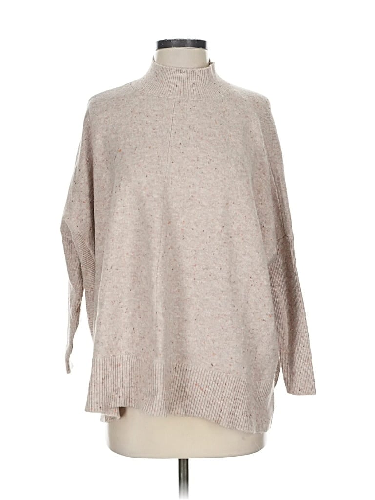 Pre-owned Ann Taylor Loft Turtleneck Sweater In Brown