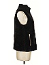 J.Crew 100% Polyester Black Faux Fur Vest Size XS - photo 4