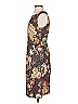 Tabitha Print Brown Cocktail Dress Size 4 - photo 5