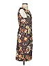 Tabitha Print Brown Cocktail Dress Size 4 - photo 4