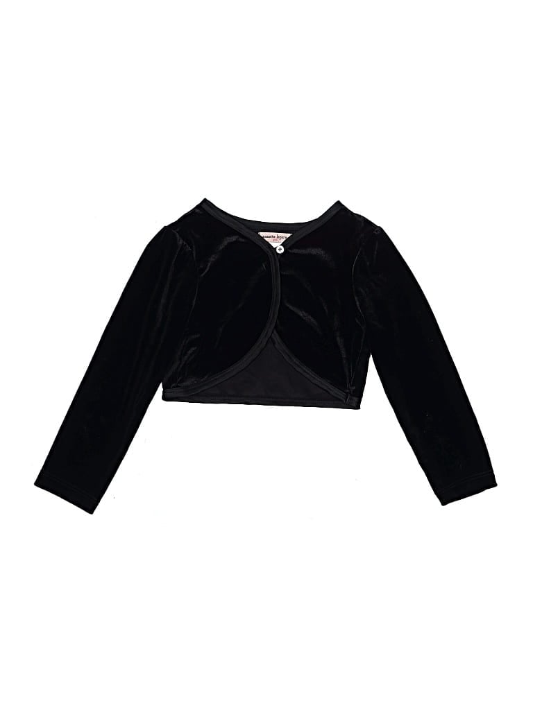 Pre-owned Nanette Lepore Kids' Cardigan Sweater In Black