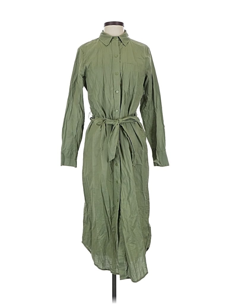 Pre-owned Abercrombie & Fitch Casual Dress In Green