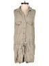 Cloth & Stone Solid Gray Romper Size XS - photo 1