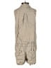 Cloth & Stone Solid Gray Romper Size XS - photo 2