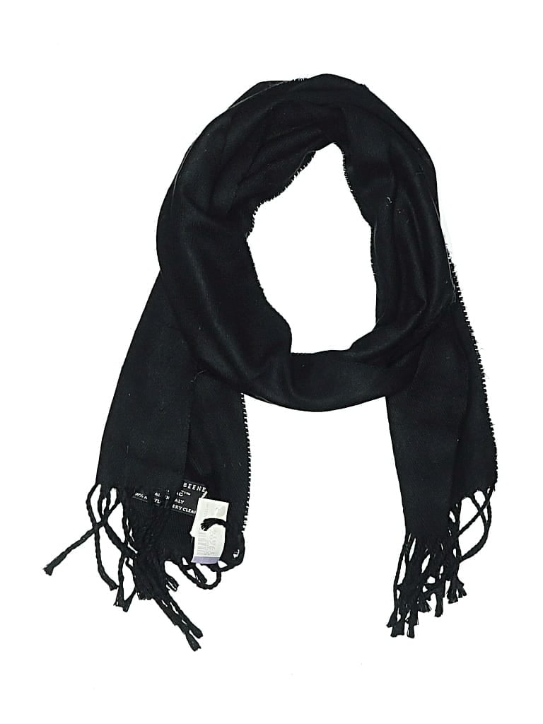 Pre-owned Geoffrey Beene Scarf In Black