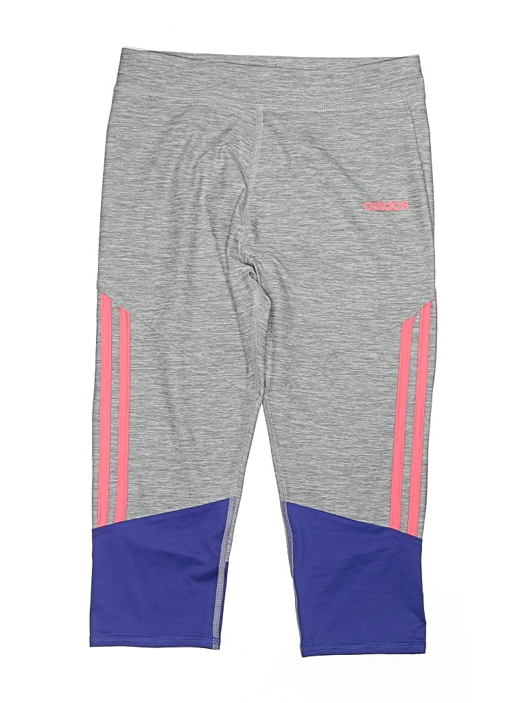 Pre-owned Adidas Originals Kids' Active Pants In Gray