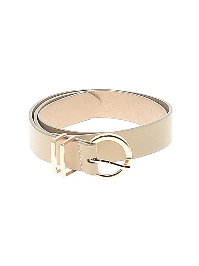 Pre-owned Unbranded Belt In White