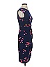 Eliza J Floral Blue Casual Dress Size 2 (petite) - photo 4