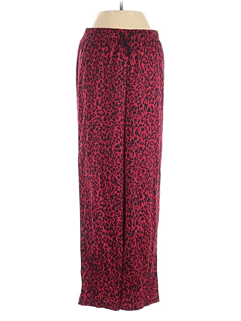 Pre-owned Victoria's Secret Casual Pants In Red