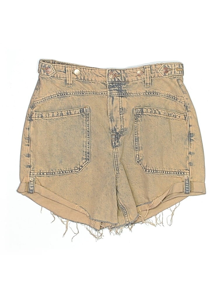 Pre-owned We The Free Denim Shorts In Brown
