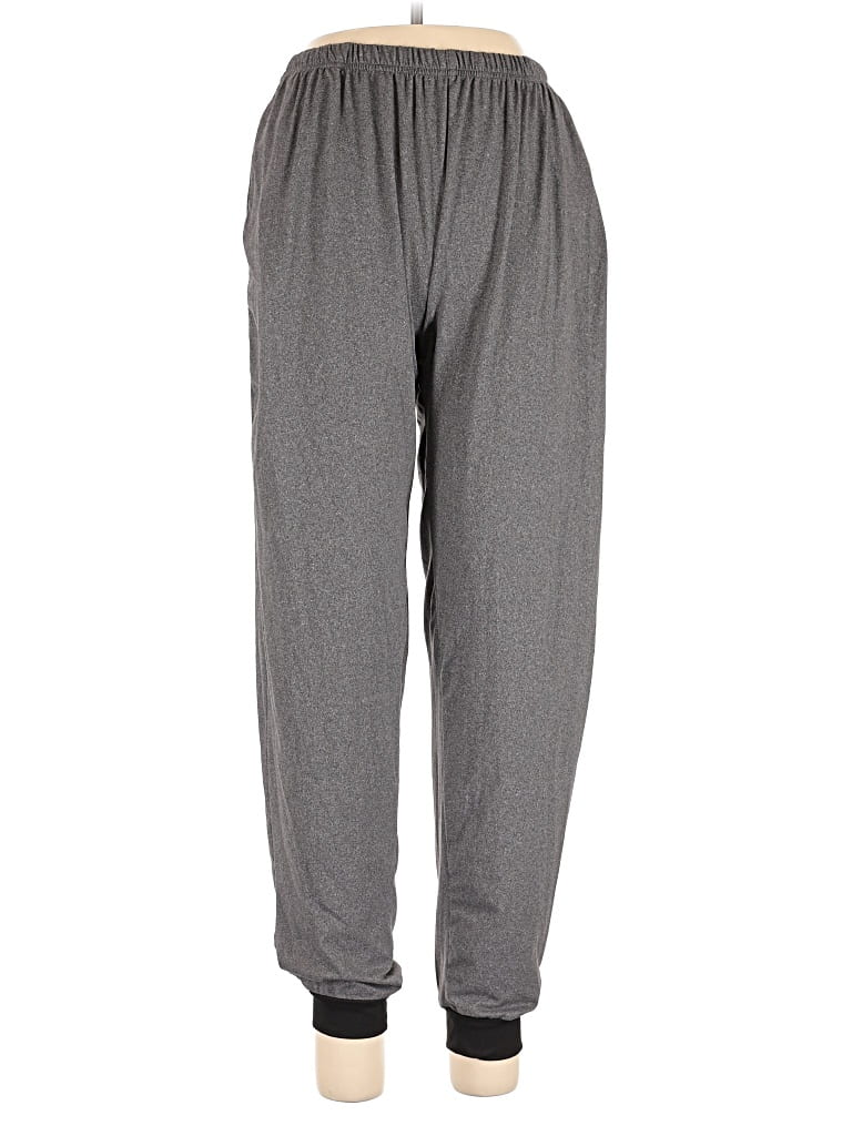 Pre-owned Ekouaer Casual Pants In Gray
