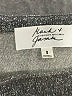 Badgley Mischka Metallic Silver Pullover Sweater Size S - photo 7