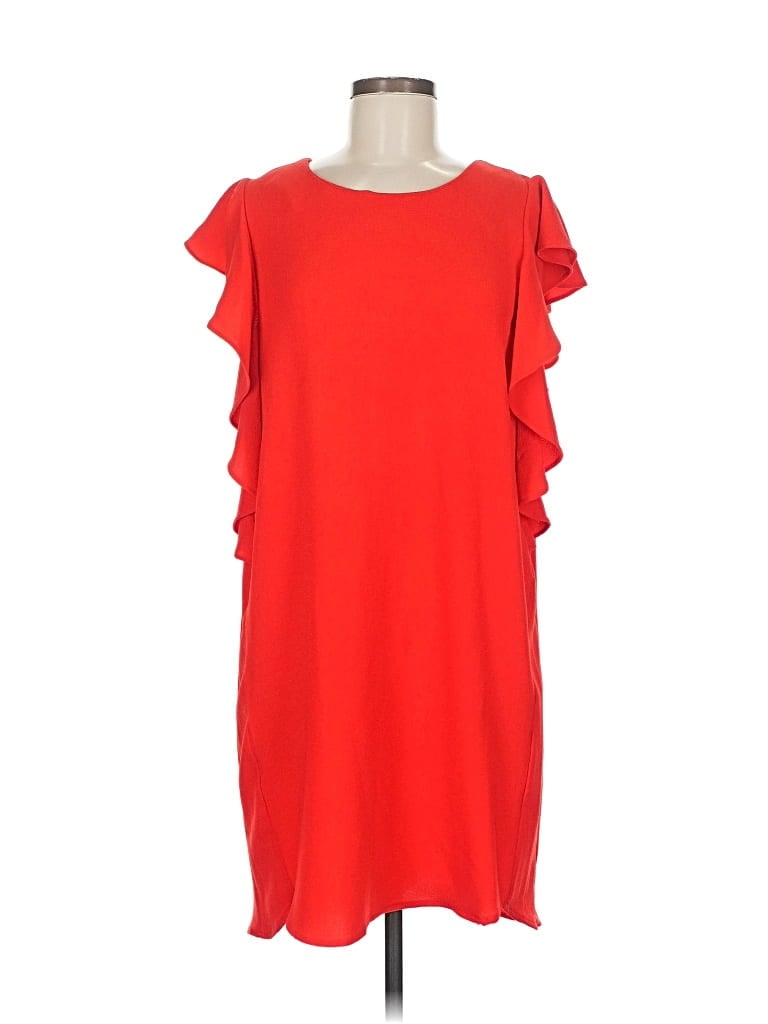 Pre-owned Bobeau Cocktail Dress In Red